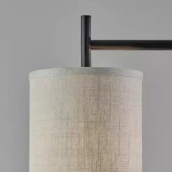 Kirklands Home Floor Lamps|Leon Metal Floor Lamp Black