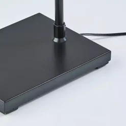 Kirklands Home Floor Lamps|Leon Metal Floor Lamp Black