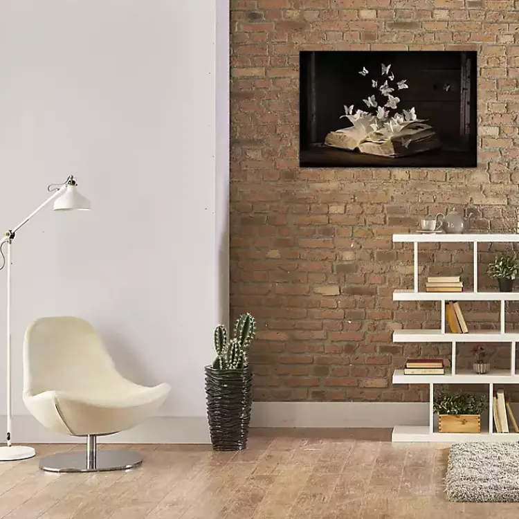 Kirklands Home Canvas Art|Lepidopterology Canvas Art Print