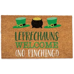 New Leprechauns Welcome Doormat St Patricks Day Decorations