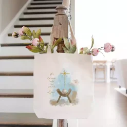 New Let us Adore Him Canvas Tote Bag Christmas Decorations