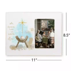 Outlet Let Us Adore Him Christmas Picture Frame, 4x6 Christmas Decorations