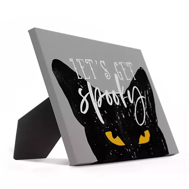 Clearance Let's Get Spooky Halloween Tabletop Decoration Halloween