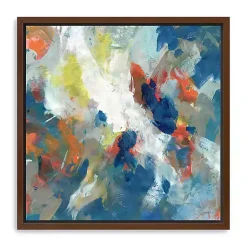 Kirklands Home Canvas Art|Levee Framed Giclee Canvas Art Print Blue