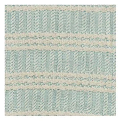 Online Light Blue and Ivory Striped Cotton Throw Blankets & Throws