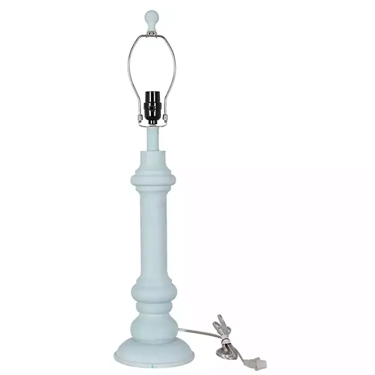 Kirklands Home Table Lamps|Light Blue Coastal Ariel Table Lamps, Set of 2