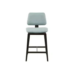 Kirklands Home Bar Stools & Counter Height Stools|Light Swivel Counter Stool Blue