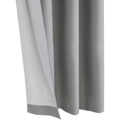 Kirklands Home Curtains & Drapes|Light Alpine Blackout Curtain Panel, 84 in. Gray