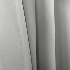 Kirklands Home Curtains & Drapes|Light Blackout Curtain Panel Set, 84 in. Gray