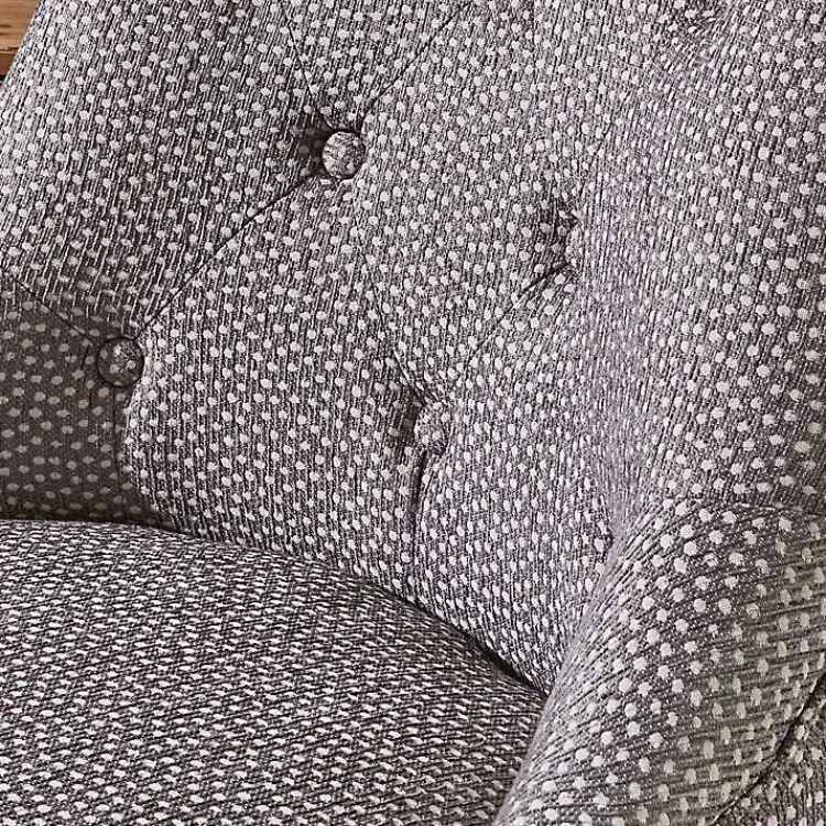 Kirklands Home Office Furniture|Light Miller Tufted Office Chair Gray