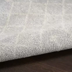 Kirklands Home Area Rugs|Light Moroccan Washable Runner, 2x8 Gray