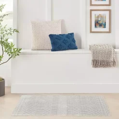 Kirklands Home Area Rugs|Light Moroccan Washable Area Rug, 4x6 Gray