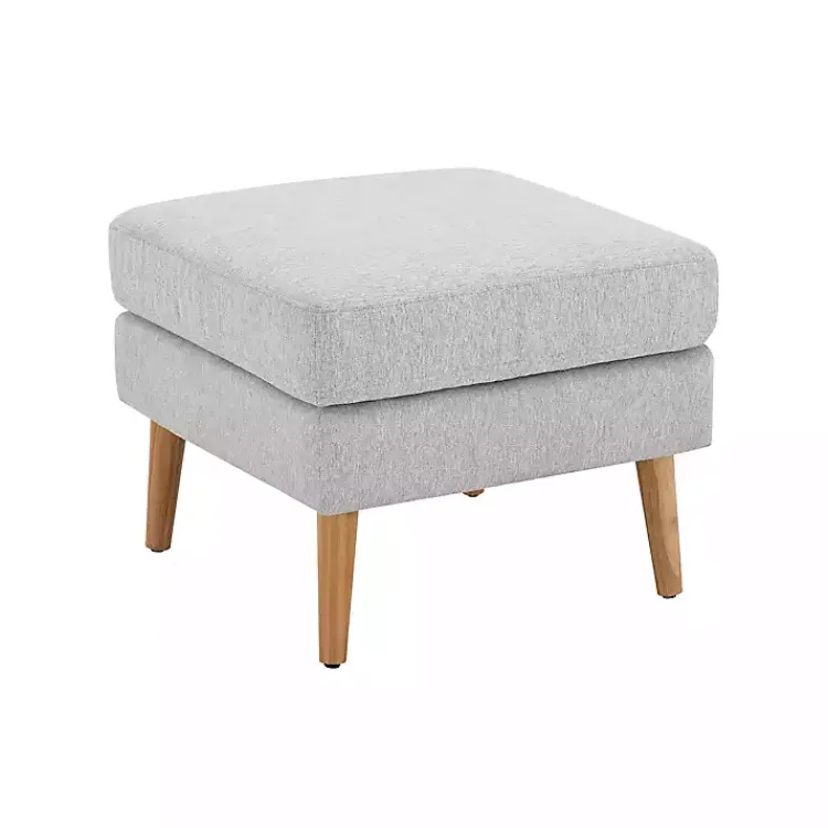 Kirklands Home Sofas & Loveseats|Light 2-pc. Loveseat & Ottoman Set Gray