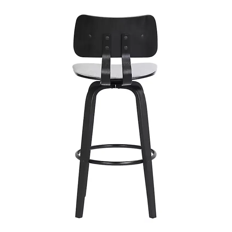 Kirklands Home Bar Stools & Counter Height Stools|Light Pico Swivel Counter Stool Gray