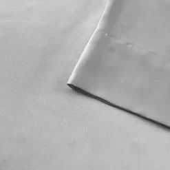 Kirklands Home Bed Sheets|Light Satin 6-pc. Full Sheet Set Gray