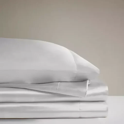 Kirklands Home Bed Sheets|Light Satin 6-pc. Full Sheet Set Gray