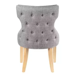 Kirklands Home Dining Chairs|Light Wingback Dining Chairs, Set of 2 Gray