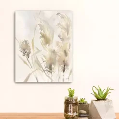 Kirklands Home Canvas Art|Light Pampas Grasses Canvas Art Print, 16x20 in.