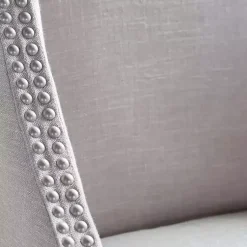 Kirklands Home Bar Stools & Counter Height Stools|Linen Castaic Barstool Tan