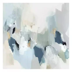 Kirklands Home Canvas Art|Little Talks II Giclee Canvas Art Print, 30x30 in. Blue