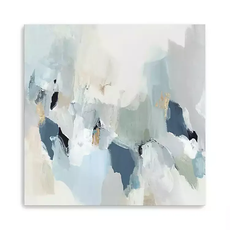 Kirklands Home Canvas Art|Little Talks II Giclee Canvas Art Print, 40x40 in. Blue