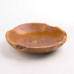 Discount Live Edge Teak Wood Decorative Bowl Decorative Bowls & Jars