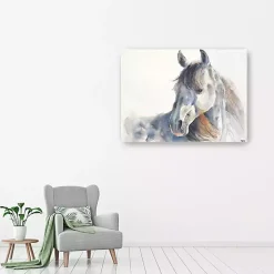 Kirklands Home Canvas Art|Looking Back Giclee Canvas Art Print White