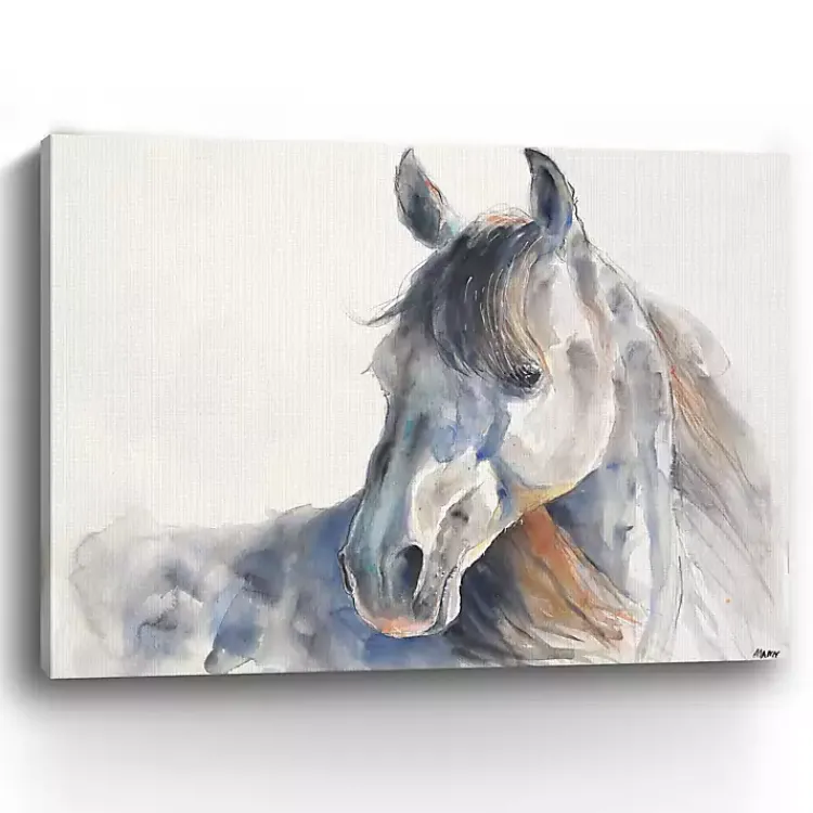 Kirklands Home Canvas Art|Looking Back Giclee Canvas Art Print White