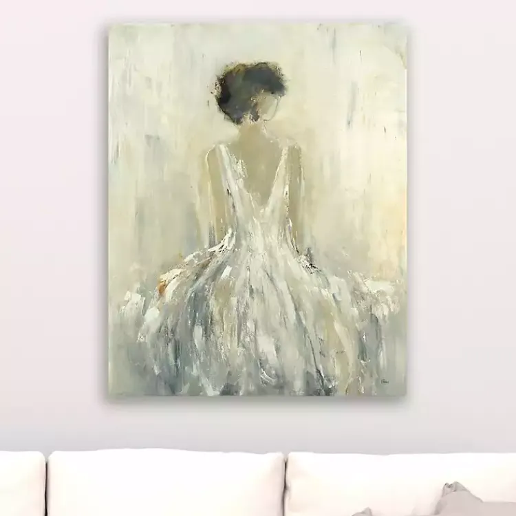 Kirklands Home Canvas Art|Looking For You Canvas Art Print Ivory