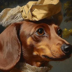 Kirklands Home Canvas Art|Lord Fitzgerald Frankfurter Framed Art Print Multi