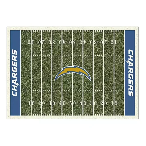 Kirklands Home Area Rugs|Los Angeles Chargers Home Field Area Rug, 6x8