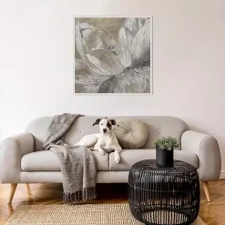 Kirklands Home Canvas Art|Lotus Blossom Framed Canvas Art Print