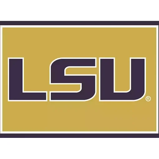Kirklands Home Area Rugs|Louisiana State University Area Rug, 4x6