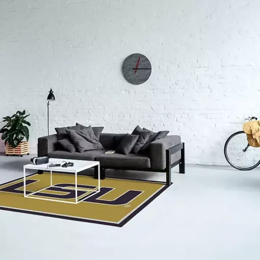 Kirklands Home Area Rugs|Louisiana State University Area Rug, 4x6