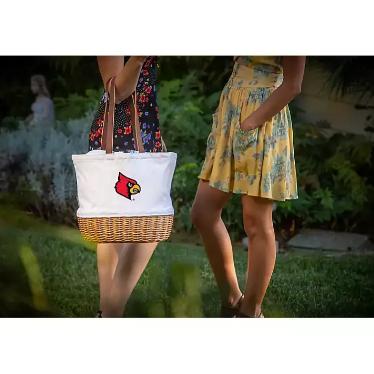 Kirklands Home Serving & Entertaining|Louisville Cardinals Canvas Tote Bag Red