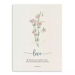 Kirklands Home Wall Quotes & Signs|Love Affirmations Canvas Art Print, 18x24 in.
