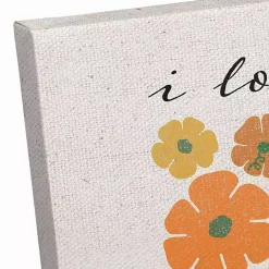 Outlet Love Fall Most of All Pumpkins Canvas Art Print Fall