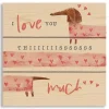 Love You This Much Wood Wall Plaque Valentines Day Decorations
