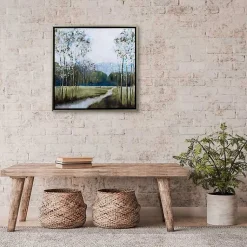 Kirklands Home Canvas Art|Lovely Landscape Framed Canvas Art Print Multi