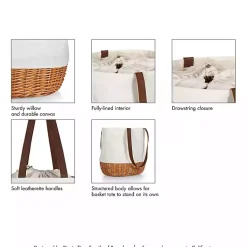 Kirklands Home Serving & Entertaining|LSU Tigers Canvas Tote Bag