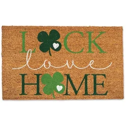 Online Luck Love Home Doormat St Patricks Day Decorations