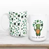 Kirklands Home Glassware & Drinkware|Luck of the Irish Shamrocks Mugs, Set of 2
