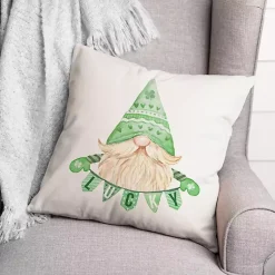 Sale Lucky Gnome Pillow St Patricks Day Decorations