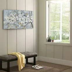 Kirklands Home Canvas Art|Luminous Gold Foil Bloom Canvas Art Print