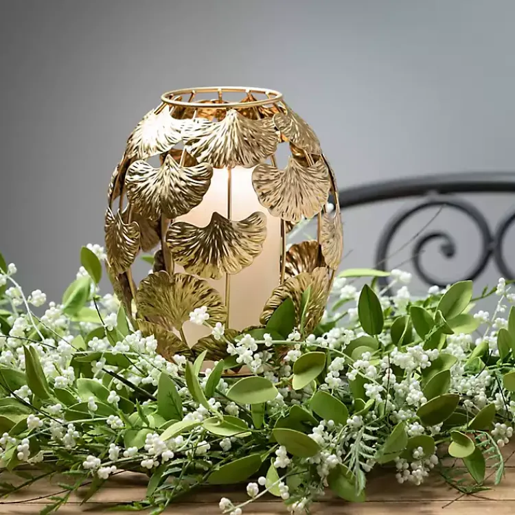 Clearance Lush Leaf and Berry Wreath Wreaths