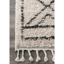 Kirklands Home Area Rugs|Macey Moroccan Diamond Area Rug, 8x10