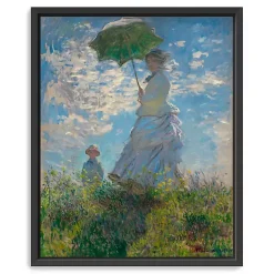 Kirklands Home Canvas Art|Madame Monet and Her Son Framed Canvas Art Print