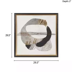 Kirklands Home Canvas Art|Madison Park Auric Beam Framed Canvas Art Print