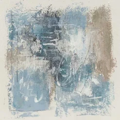 Kirklands Home Framed Art|Madison Park Blue Abstract Framed Art Print