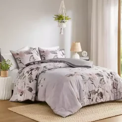 Kirklands Home Comforters|Madison Park Penny 3-pc. Full/Queen Comforter Set Purple